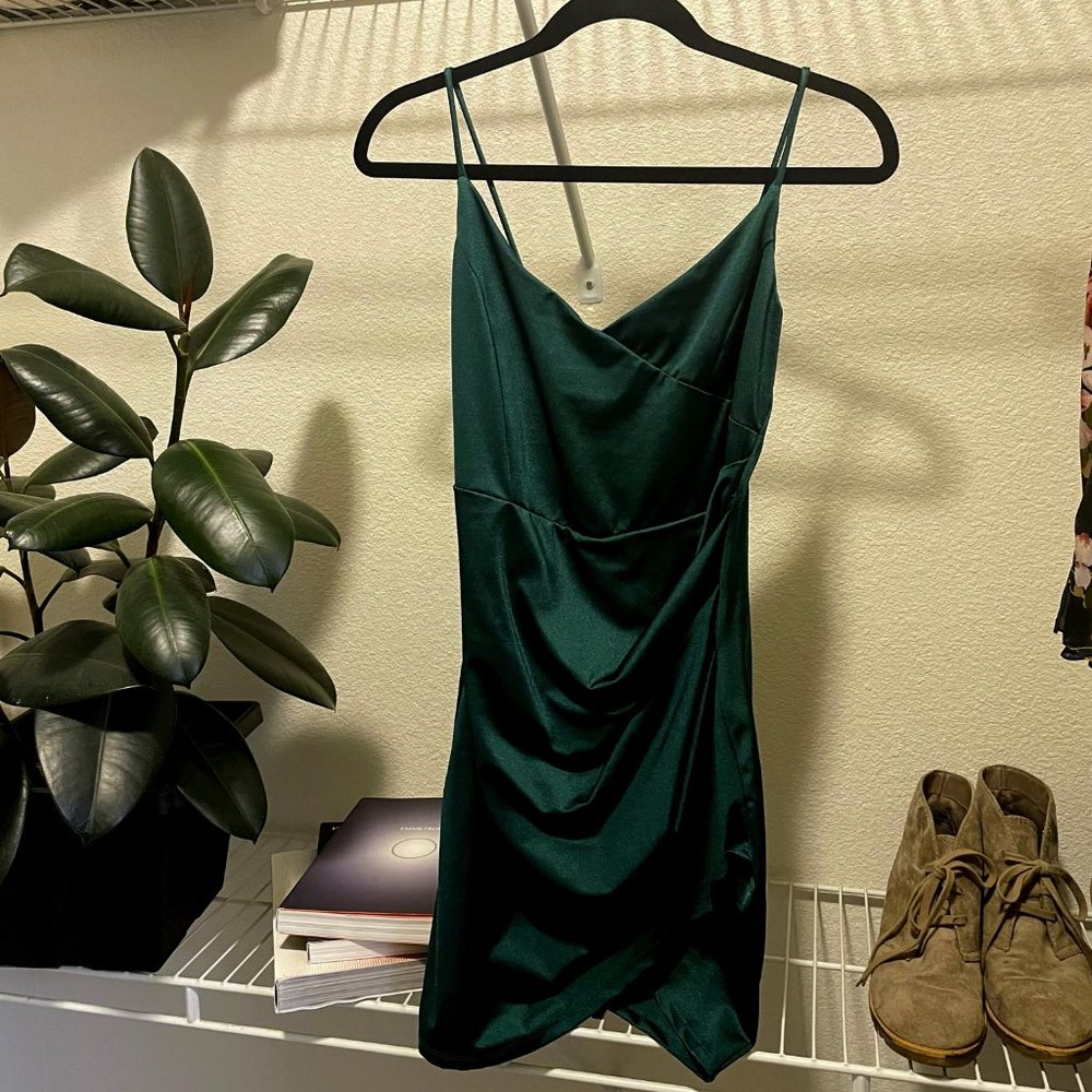 Windsor / Bodycon Dress / Emerald Green / Medium